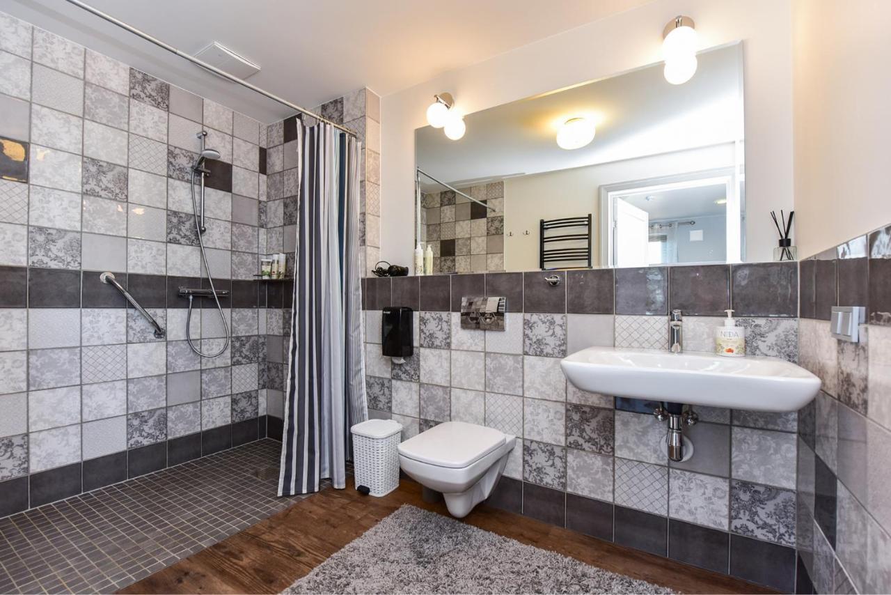 Rusne Villa Bagian luar foto