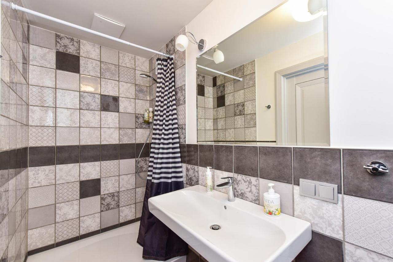 Rusne Villa Bagian luar foto