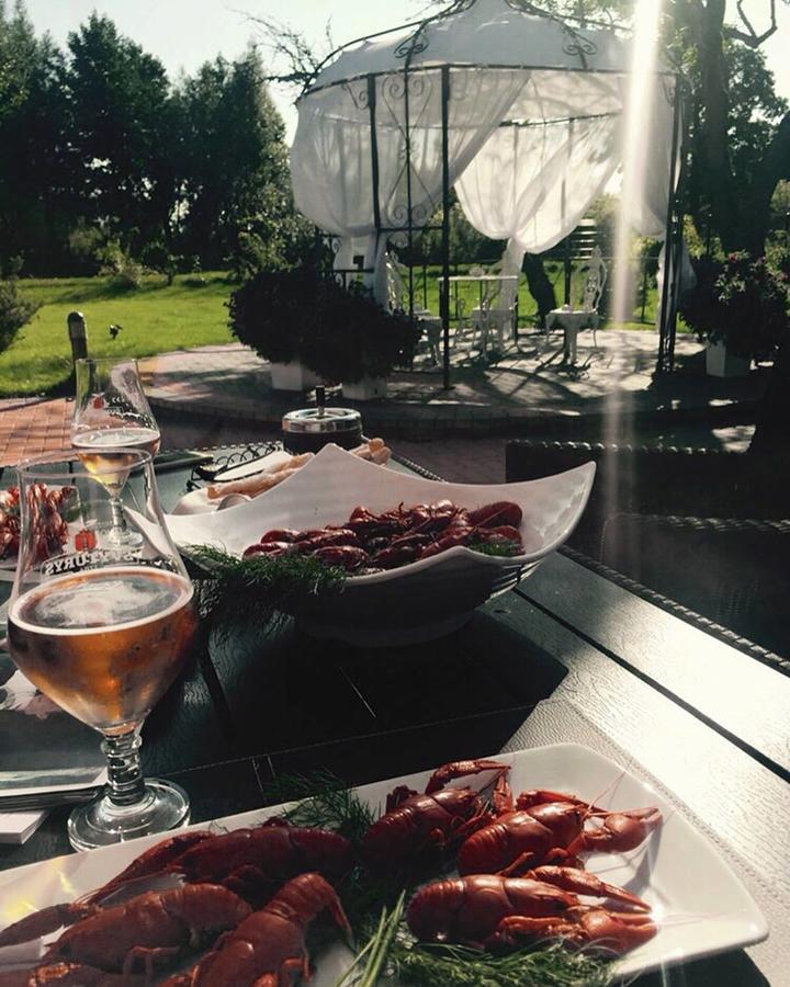 Rusne Villa Bagian luar foto